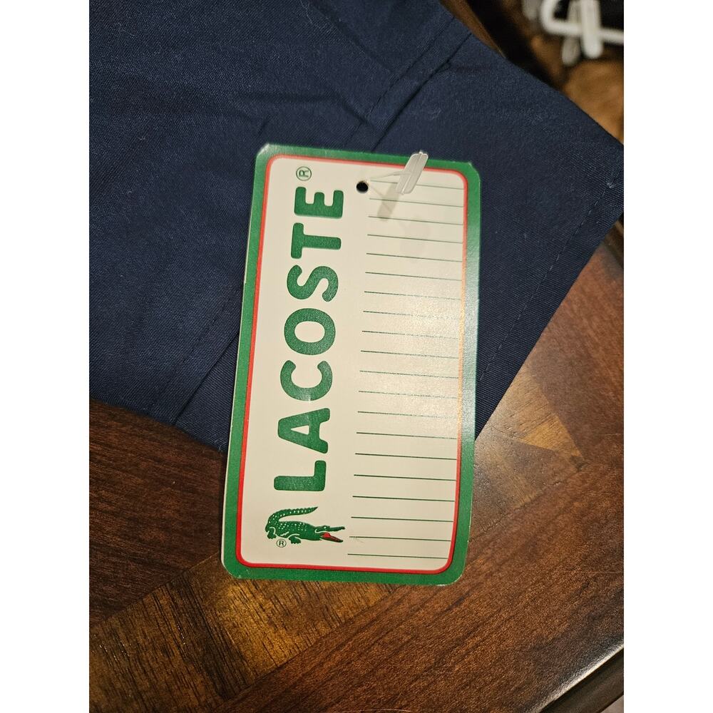 Rare NWT Vintage 90’s Lacoste Izod Harrington Jacket Navy Blue Bomber Sz M Men's - Picture 3 of 7